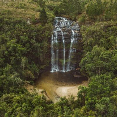 Cachoeira da Mariquinha, em Ponta Grossa