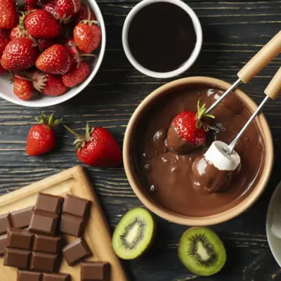frfutas e chocolate
